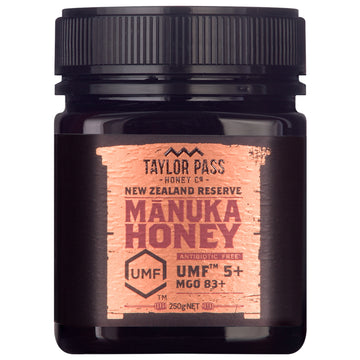 Taylor Pass Honey Co. Manuka Honey MGO83+ UMF5+ 250g