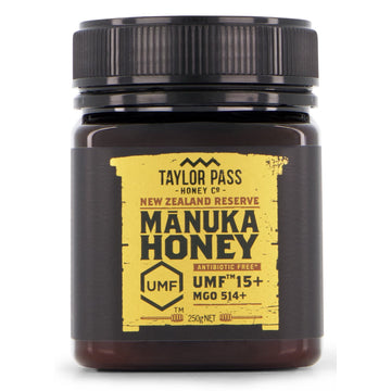 Taylor Pass Honey Co. Manuka Honey MGO514+ UMF15+ 250g