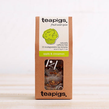 Teapigs apple & cinnamon 15 tea temples
