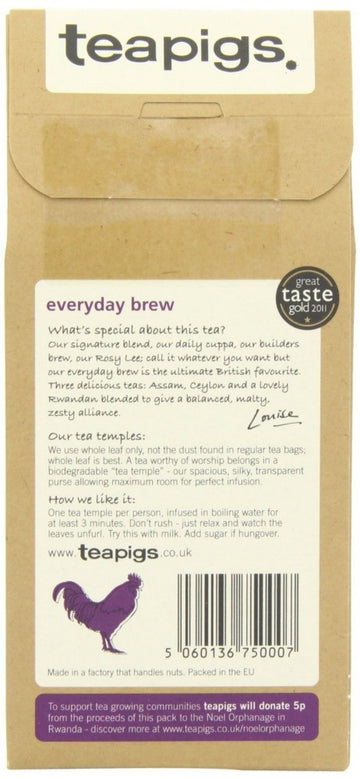Teapigs everyday brew 15 tea temples