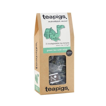 Teapigs green tea with mint 15 tea temples