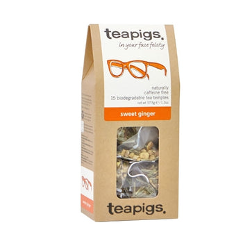 Teapigs sweet ginger 15 tea temples