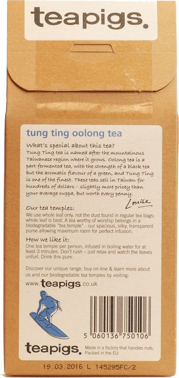 Teapigs tung ting oolong 15 tea temples