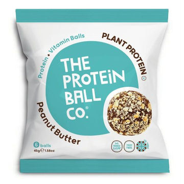 The Protein Ball Co Peanut Butter Vegan Balls 45g - 10 Pack