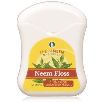 THERANEEM Dental Floss Vegan Cinnamon 1