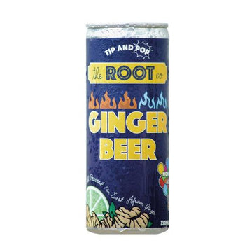 Natural Ginger Beer from Cold-Pressed East African Ginger - 230ml - 12 Pack