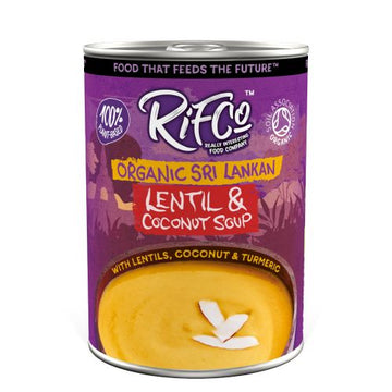 Organic Sri Lankan Lentil & Coconut Soup 400g - 12 Pack