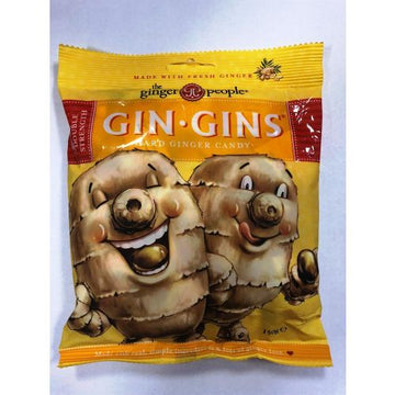 The Ginger People TGP Gin Gin Hard Candy 150gm Bag - 3 Pack