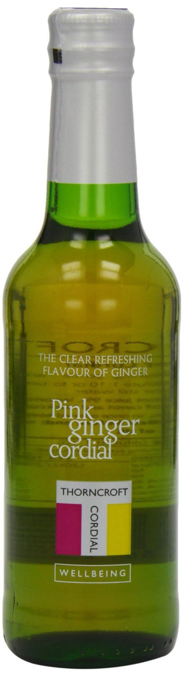 Thorncroft Pink Ginger Cordial 330ml - 2 Pack
