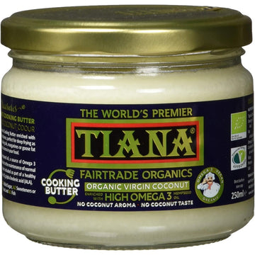 Tiana High Omega 3 Coconut Cooking Butter 250ml