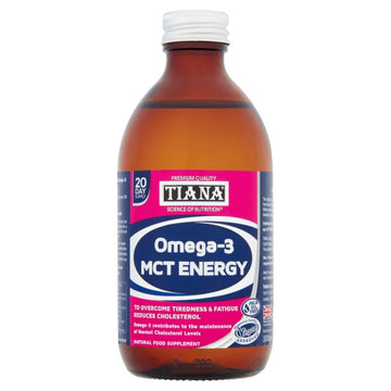 Tiana TIANA Fairtrade Organics MCT Oil with Omega 3 Premium Quality