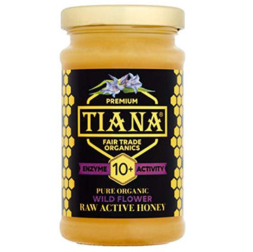 Tiana TIANA Fairtrade Organics Raw Active Wildflower Honey 10+