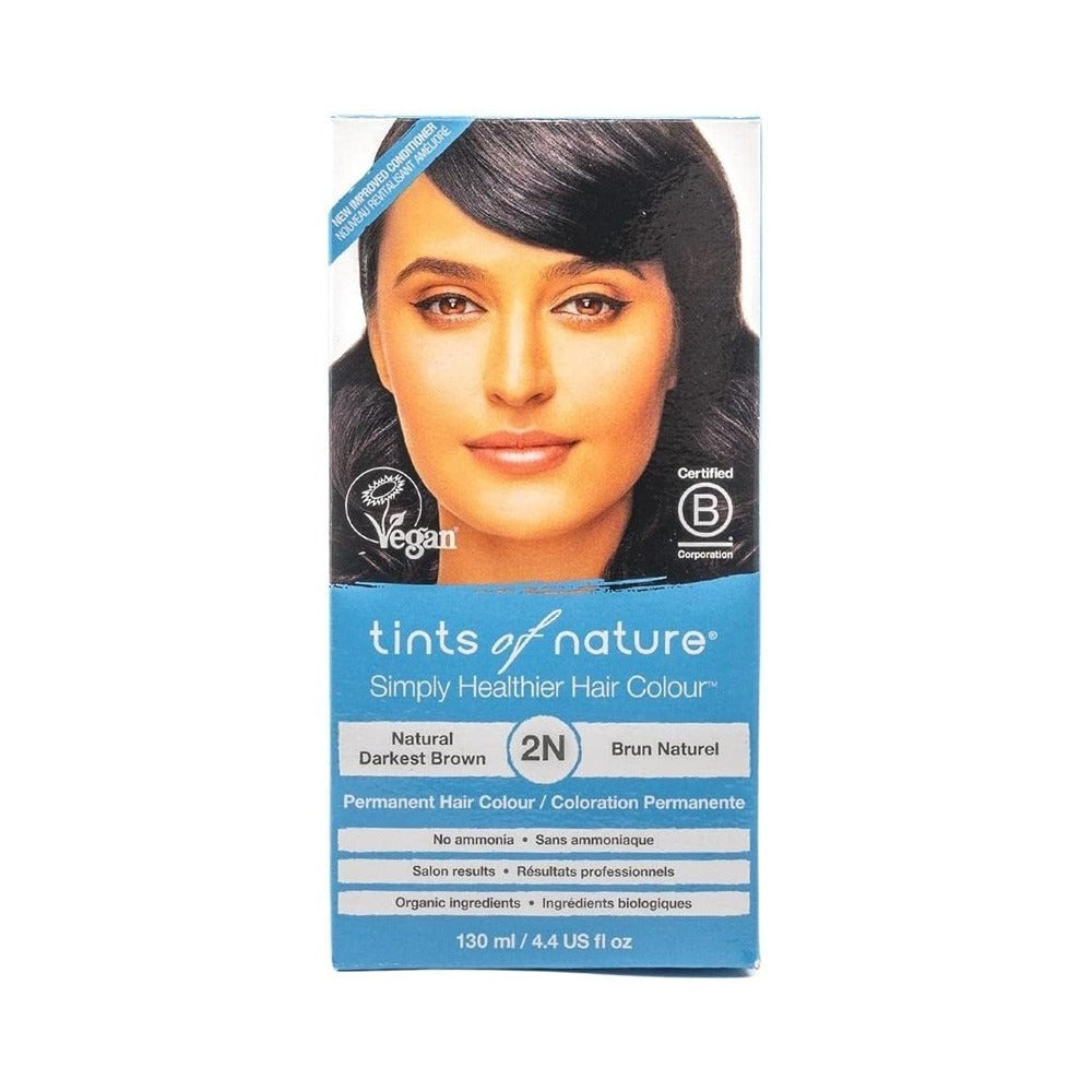 Tints of Nature 2N Natural Darkest Brown 130ml