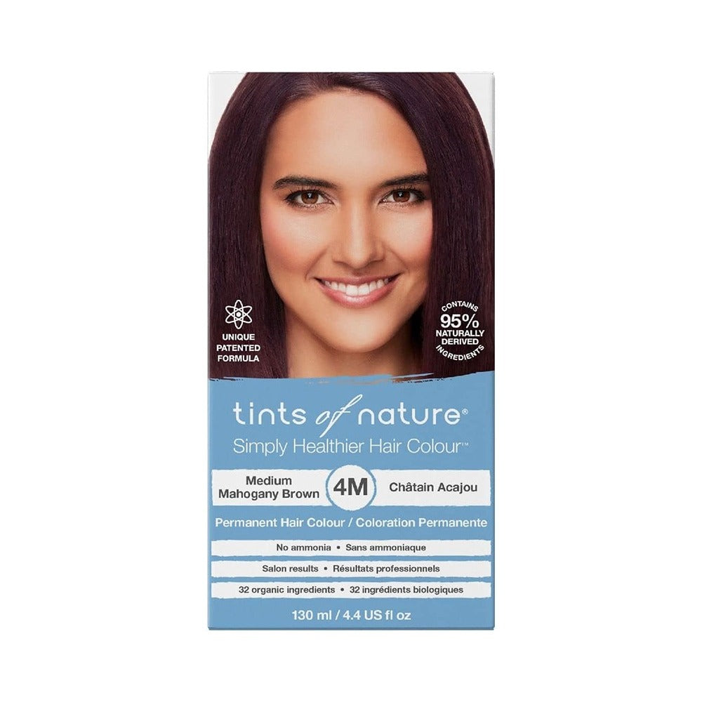 Tints of Nature 4M Medium Mahogany Brown 130ml