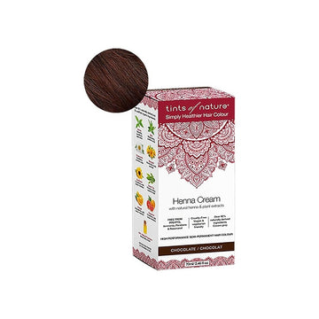 Tints of Nature Dark Brown Tint Henna Cream semi permanent hair colour