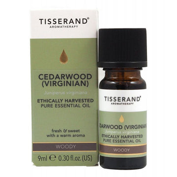 Tisserand Cedarwood Virginian Ethically Harvested Oil 9ml