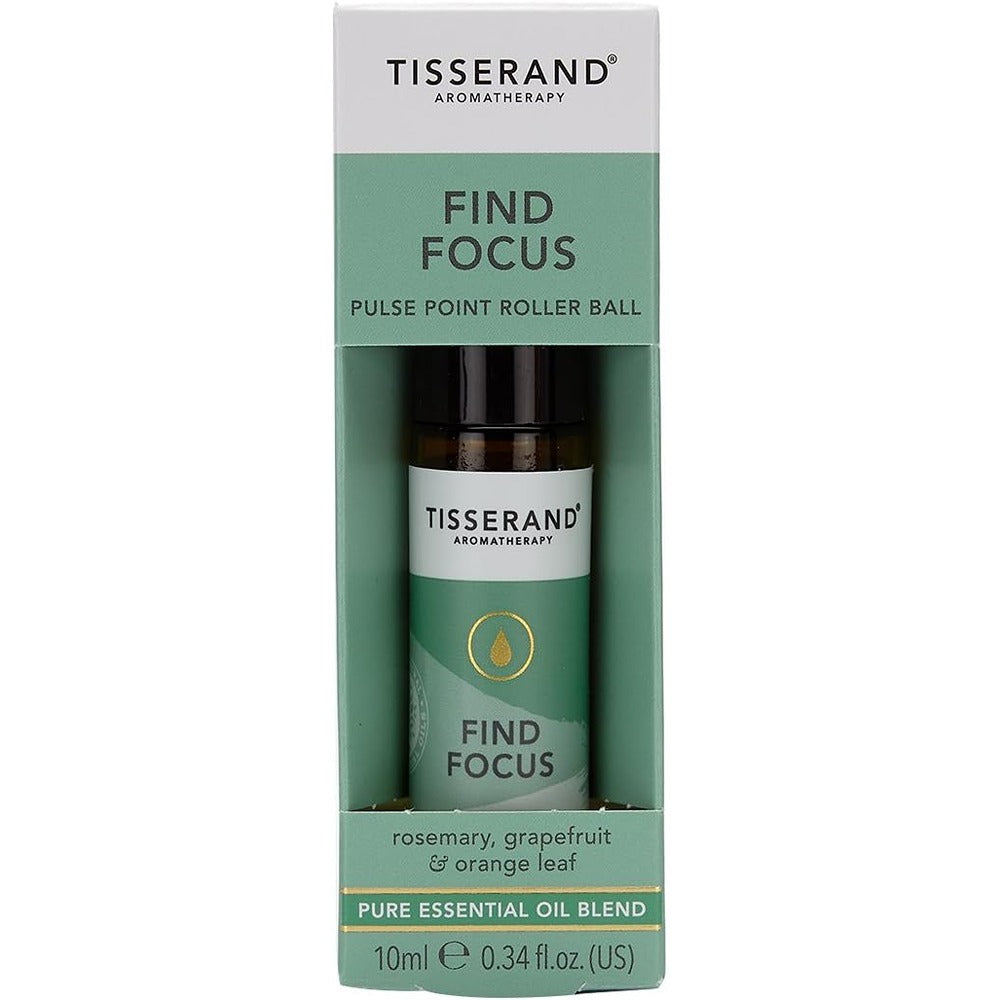 Tisserand Aromatherapy Aromatherapy Find Focus Pulse Point Roller Ball 10ml