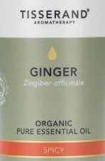 Tisserand Ginger Organic Essential Oil (30ml)