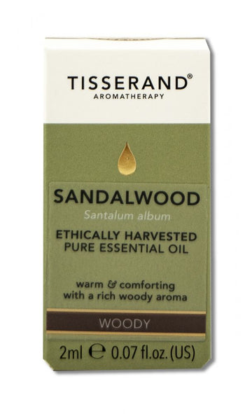 Tisserand Sandalwood Wild Crafted Essential Oil (2ml)
