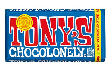 Tonys Chocolonely 70% Dark Chocolate 180g - 15 Pack
