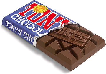 Tonys Chocolonely Dark Milk Pretzel Toffee Chocolate Bar 180g - 3 Pack
