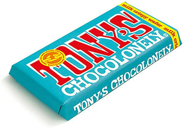 Tonys Chocolonely Milk Crispy Wafer Chocolate Bar 180g - 3 Pack