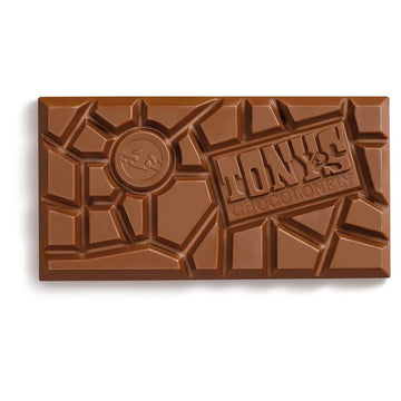 Tonys Chocolonely Milk Chocolate Hazelnut Chocolate Bar 180g - 3 Pack