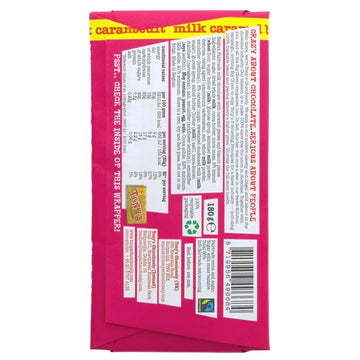 Tonys Chocolonely Milk Caramel Biscuit Chocolate Bar 180g - 3 Pack