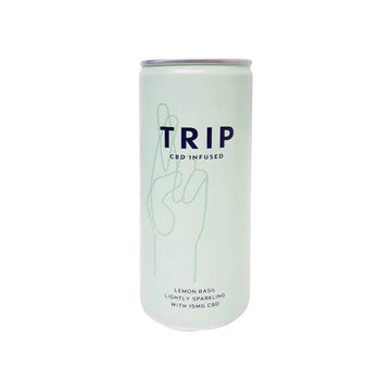 Trip Drink Ltd CBD infused drink with adaptogens - Lemon Basil 250ml - 12 Pack