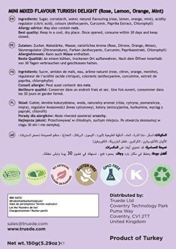 Truede Mini Mix Flavour Turkish Delight 150g