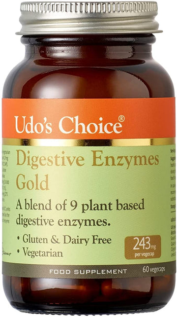 Udo's Choice Digestive Enzyme Gold  60 caps