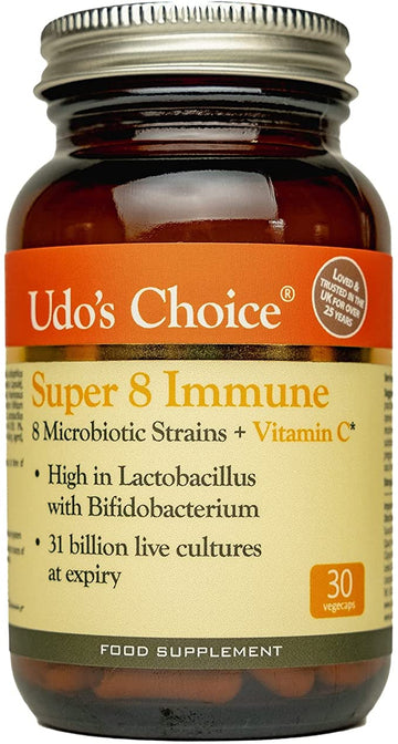 Udo's Choice Udo's Choice Super 8 Immune Microbiotics 30's