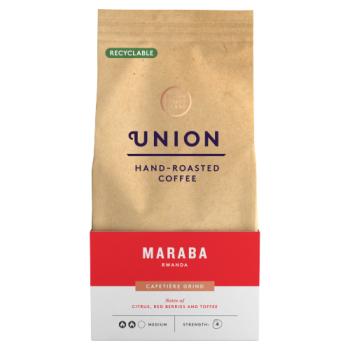 Union Roasted Coffee Union Coffee Maraba Rwanda Cafetiere Grind