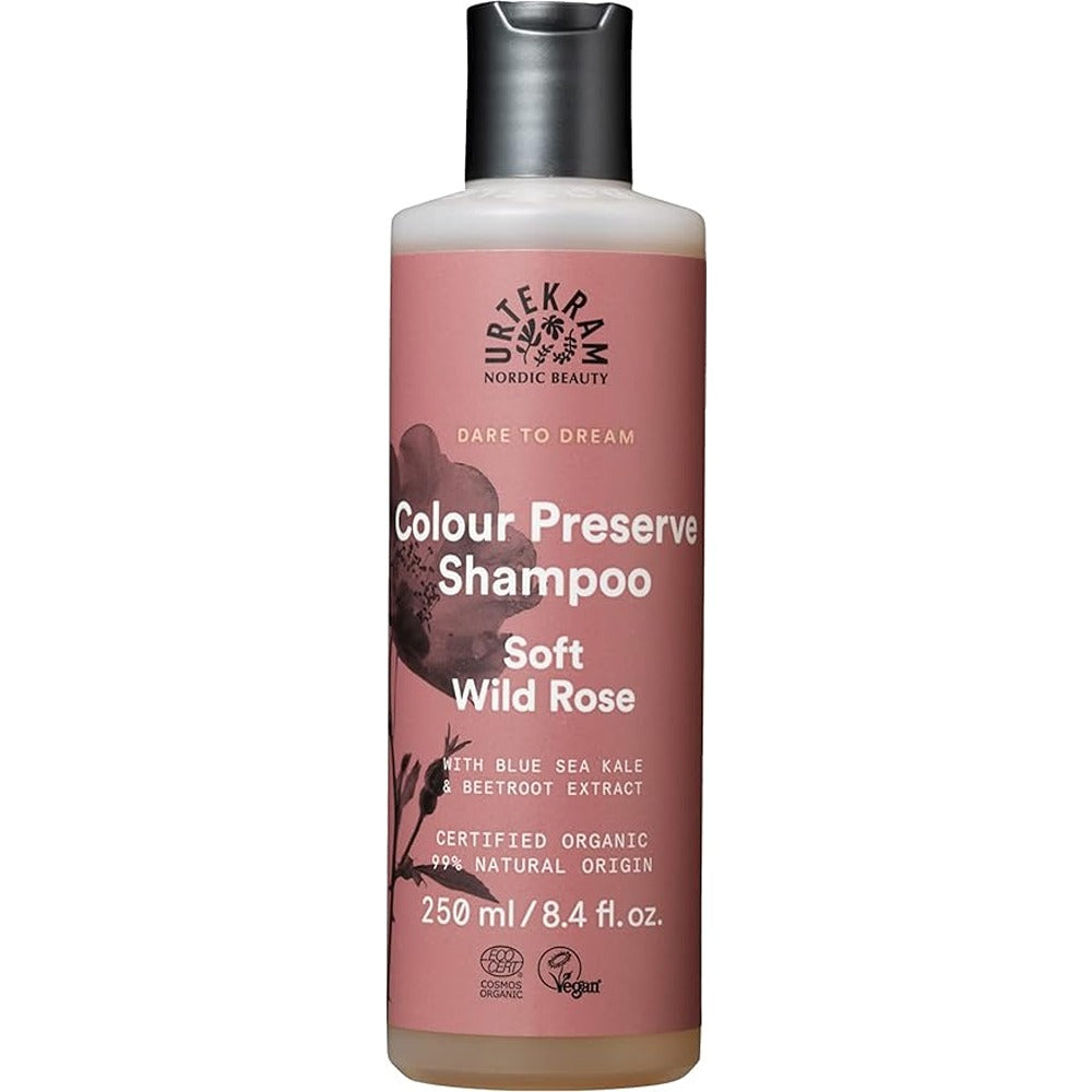 Urtekram Colour Preserve Soft Wild Rose Shampoo 250ml