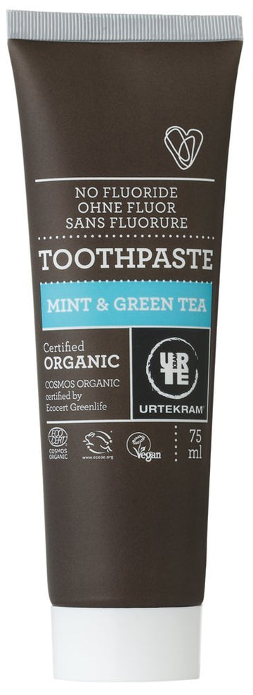 Urtekram Urtekram Organic Mint with Green Tea Toothpaste 75ml