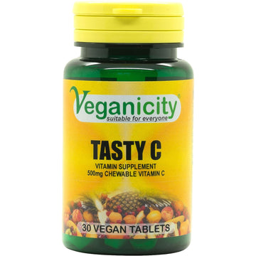VEGANICITY Veganicity Tasty C 500mg 30Vtabs