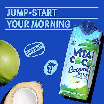 Vita Coco 100% Natural Coconut Water 500ml - 6 Pack