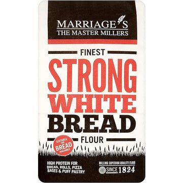 W H Marriage Finest Strong White Flour 1.5kg - 5 Pack