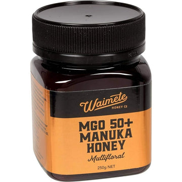 Waimete Honey Waimete Manuka Honey MGO 50+ Multifloral 250g