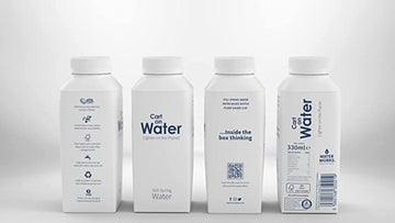 Water Works Carton Water 330ml - Lighter on the Planet - 72 Pack