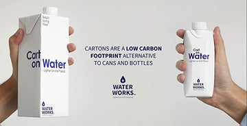 Water Works Carton Water 1Ltr - Lighter on the Planet - 12 Pack