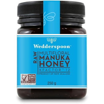 Wedderspoon 100% RAW Manuka Honey KFactor 12 250g