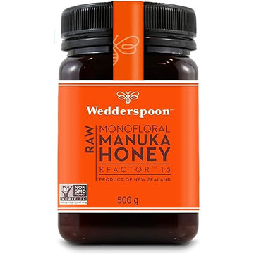 Wedderspoon 100% RAW Manuka Honey KFactor 16 500g