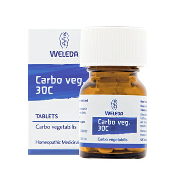 Weleda Carbo Veg 30C - 125 tabs