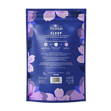 Westlab SLEEP Bathing Salts with Jasmine & Valerian 1000g