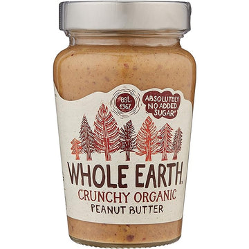 Whole Earth Whole Earth Crunchy Organic Peanut Butter 340g