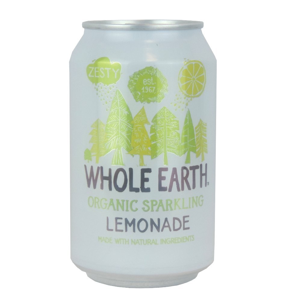 Whole Earth Whole Earth Lightly Sparkling Organic Lemonade 330ml - 24