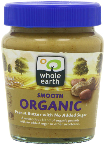 Whole Earth Whole Earth Smooth Organic Peanut Butter 227g
