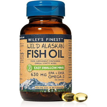 Wiley's Finest UK Easy Swallow Minis 60 Capsules