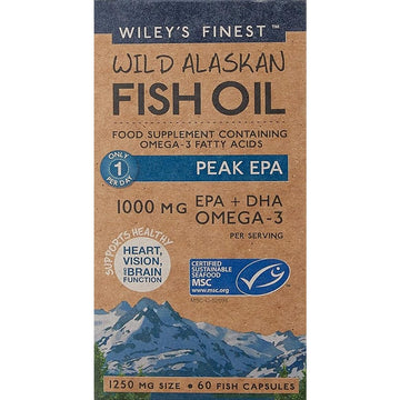 Wiley's Finest UK Peak EPA 60 Capsules